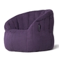 violet bean bag chair