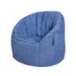 blue bean bag chair