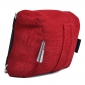 red iPad Pro protective cushion or travel rest pillow by Ambient Lounge