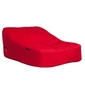 red satellite twin bean bag