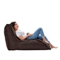 Avatar Lounger with Headrest - Hot Chocolate