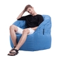 blue butterfly bean bag