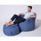 Blue Wing Ottoman  Bean Bags - Ambient Lounge
