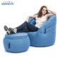 blue wing ottoman bean bag