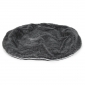 large dark grey faux fur cover fits large dog beds by Ambient Lounge Australia