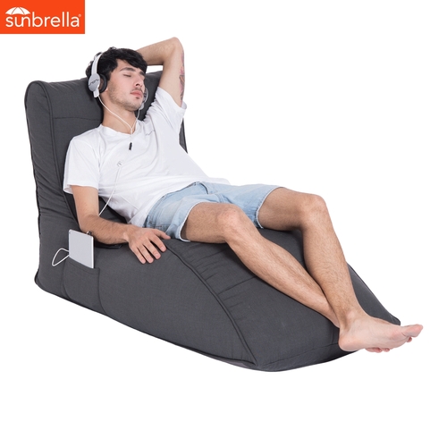 Avatar Lounger - Black Rock (Sunbrella)