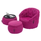 pink designer sofa set bean bag by Ambient Lounge