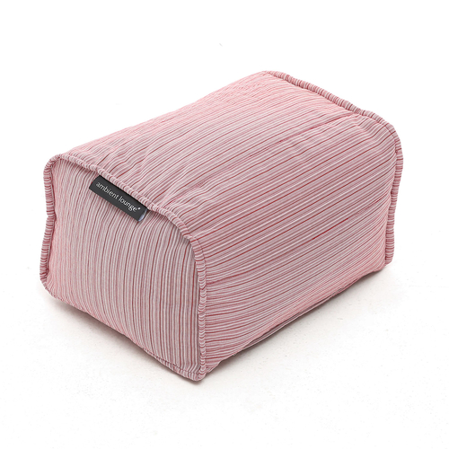 pink ottoman bean bag