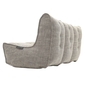 beige fabric modular sofa bean bags by ambient lounge for home cinema
