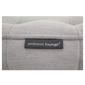3 Piece Modular Cozy corner-beanbags-Keystone Grey Linen-Interior Fabric