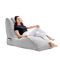 Avatar Lounger with Headrest - Keystone Grey