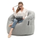 Float like a Butterfly, sit like royalty in this truly amazing bean bag lounger. The design of internal elastics and multi bead compartments is truly gravity defying and gives such a good level of support all over.