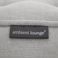 grey designer sofa set bean bag by Ambient Lounge