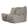 Beige Twin Couch Bean Bag Sofa