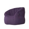 violet bean bag chair