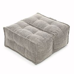 Beige Ottoman Modular Beanbag in Interior Fabric