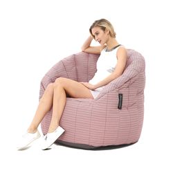 pink bean bag sofa