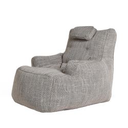 tranquility armchair by ambient lounge in ecoweave linen fabric