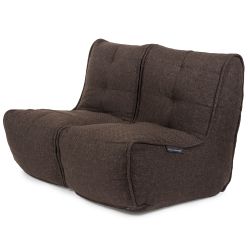 Brown Twin Couch Bean Bag Sofa