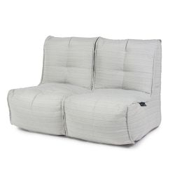 Silverline Twin couch by ambient lounge. outdoor twin couch